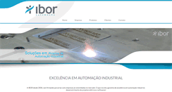 Desktop Screenshot of iborautomacao.com.br