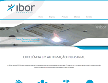 Tablet Screenshot of iborautomacao.com.br